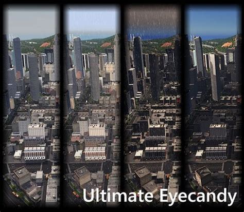 Ultimate Eyecandy: a wealth of visual settings at your.